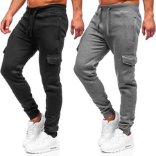 Hose Sporthose Trainingshose Jogger Fitness Slim Fit Classic Herren BOLF Cargo