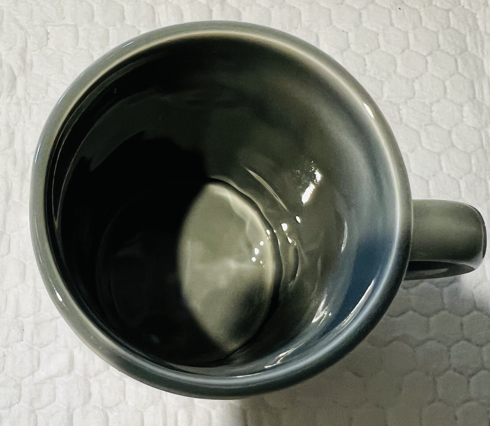 Unique Trash Can Ceramic Mug With Lid USA 12oz eBay