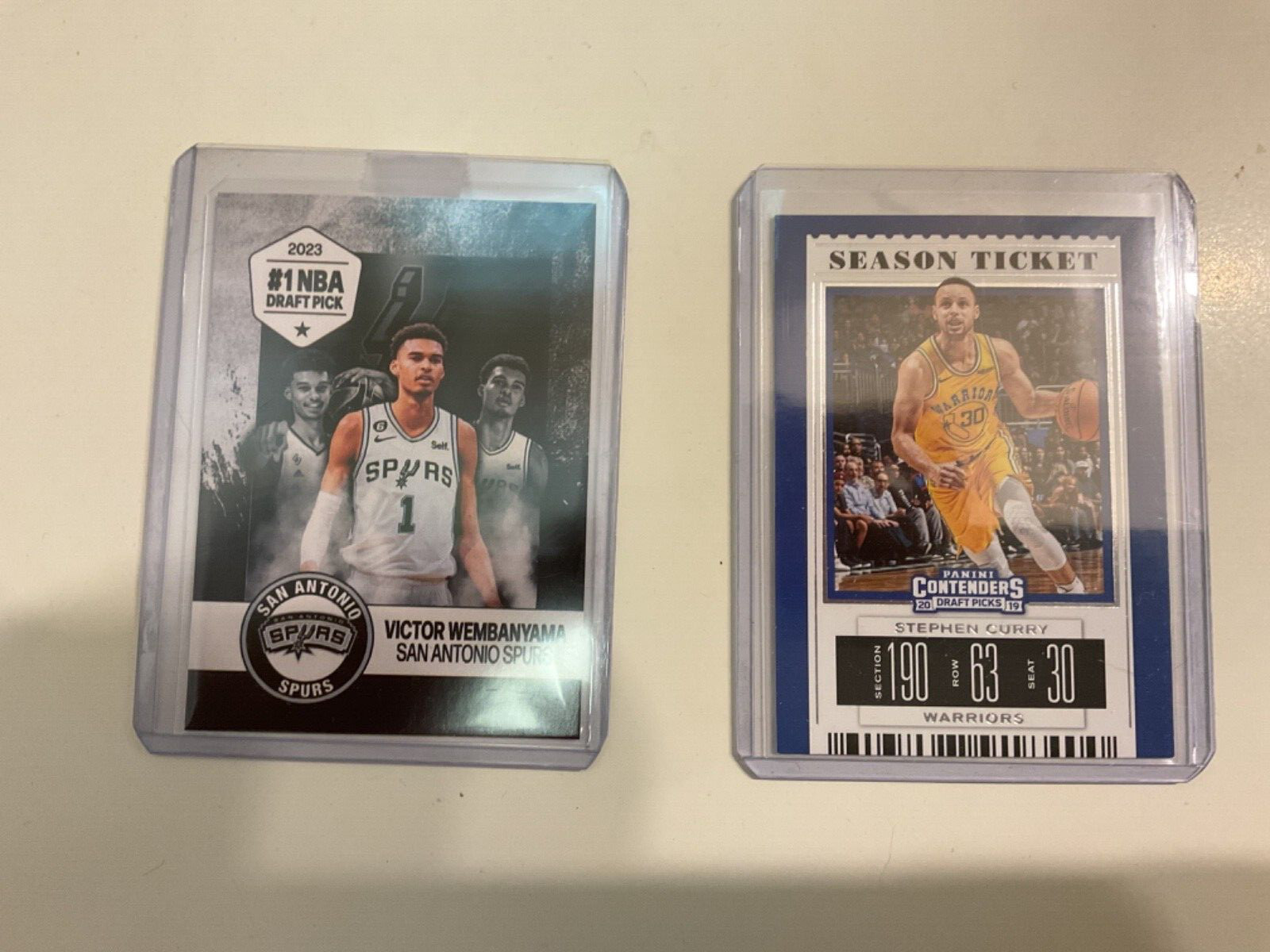 2023-24 Panini NBA Hoops - Attack The Rack Holo #1 Victor Wembanyama (RC)