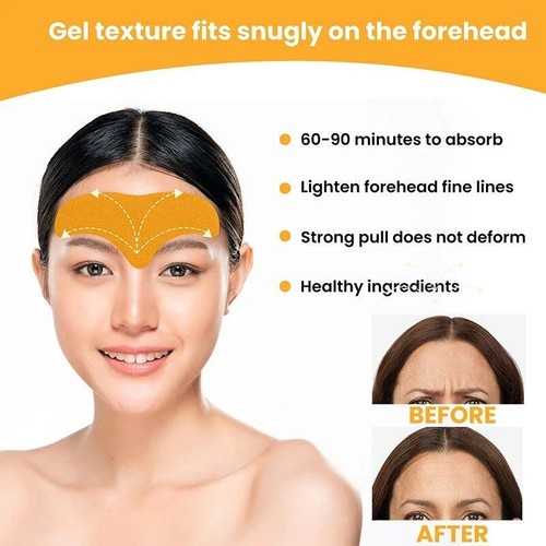 Forehead Wrinkle Patch Lifts Face, Tightens Skin, Fades and Smooths Lines Fast - Picture 21 of 24