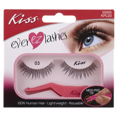 **LOOK 30 Packs** of Kiss Ever ez Lashes 55605 KPL03 