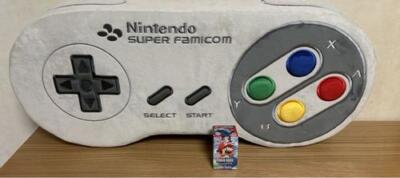 Rare Nintendo Museum Exclusive Controller Big Cushion Super