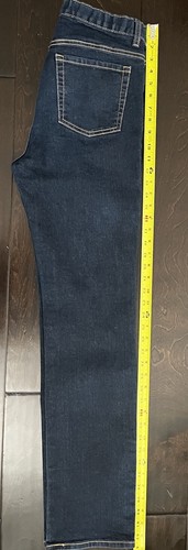 Old Navy Skinny Teens Adjustable Jeans Size 18 Blue Mid Rise Stretch NWOT - Picture 2 of 10