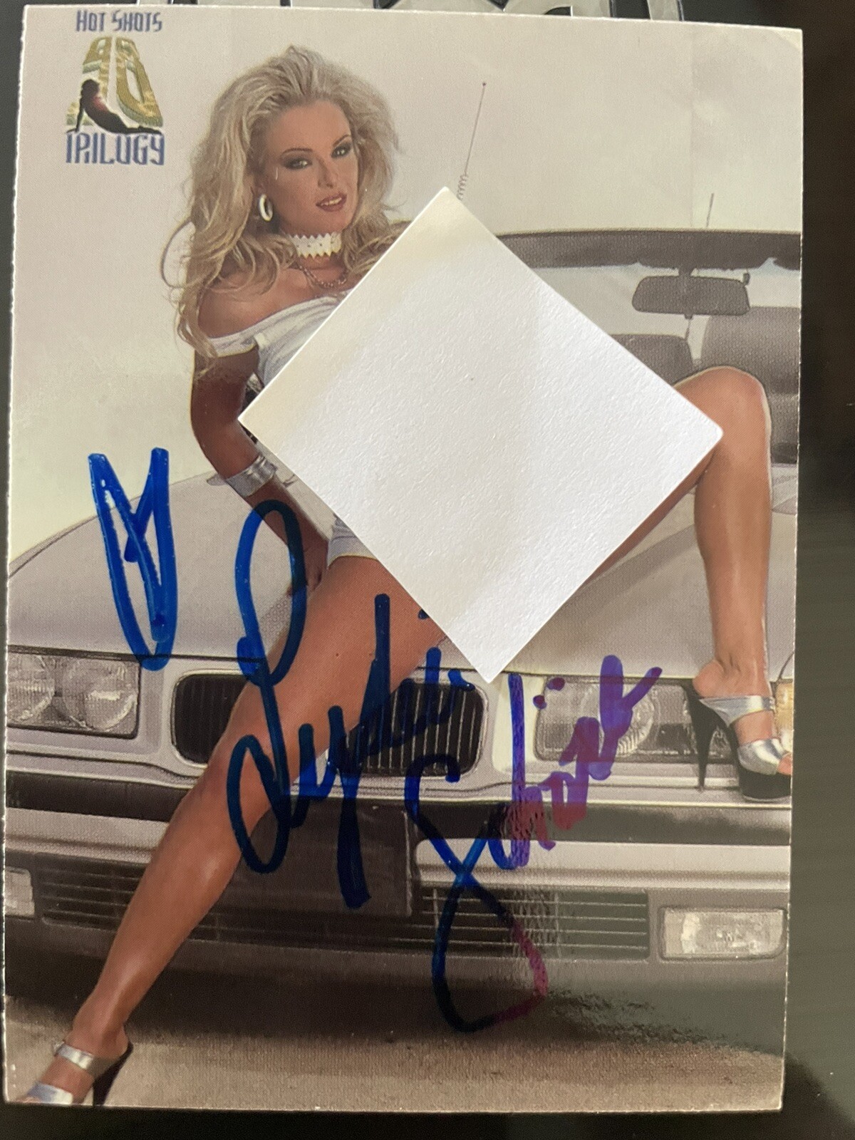 Lydia Schone Autographed HOT SHOTS CARDModel & Actress Penthouse Pet  (Original) | eBay