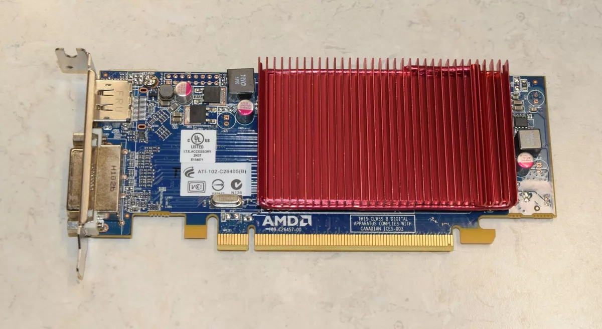 Dell AMD Radeon HD 6450 PCI Express x16 Low Profile Video Card 1GB