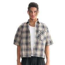 Men's Button Down Shirts Casual Short Sleeve Dress Shirts Summer Beach Shirts
