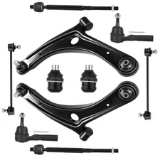 10pcs Front Suspension Kit Control Arm For 2007-2012 Dodge Caliber Jeep Compass
