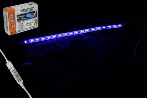 Kit 4 Strisce Nastro 4X, X-Static 12" Pollici Effetto LED Rosso,Blu,Verde - Foto 11 di 24