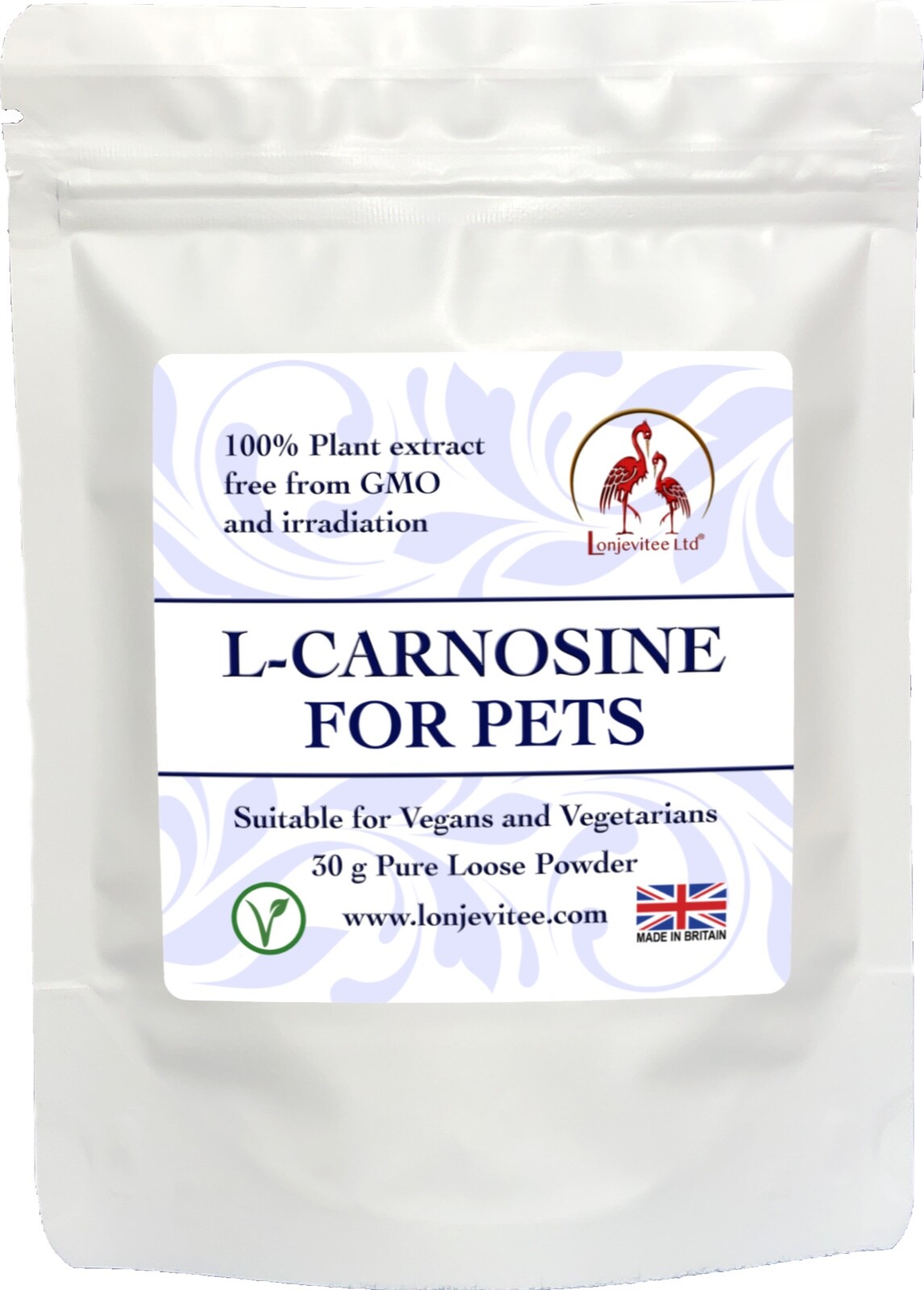 Carnosine for Pets 30 g loose powder
