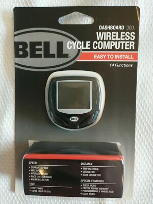 NEW Bell Bicycle Dashboard 300 Wireless Computer 