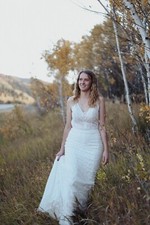 Vintage Justin Alexander wedding dress Size 8