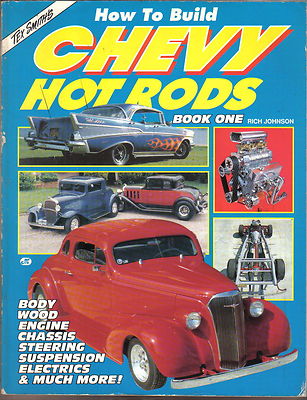 Chevy Hot Rods How to Build Book 1 Karosserie Holz Motor Chassis Lenkung Elektrik +