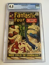 Fantastic Four #61 - CGC 4.5 - OWTW Pages - Marvel 1967