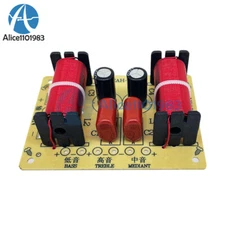 150W 3-Way Audio Crossover Board professional Speaker Divider Audio Splitter