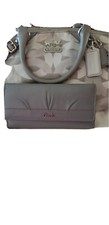 Coach Satchel And Checkbook Wallet
