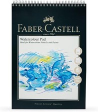 Image of Faber Castell Art And Graphic Watercolour Pad A4 300GSM 10 Sheets WD792713