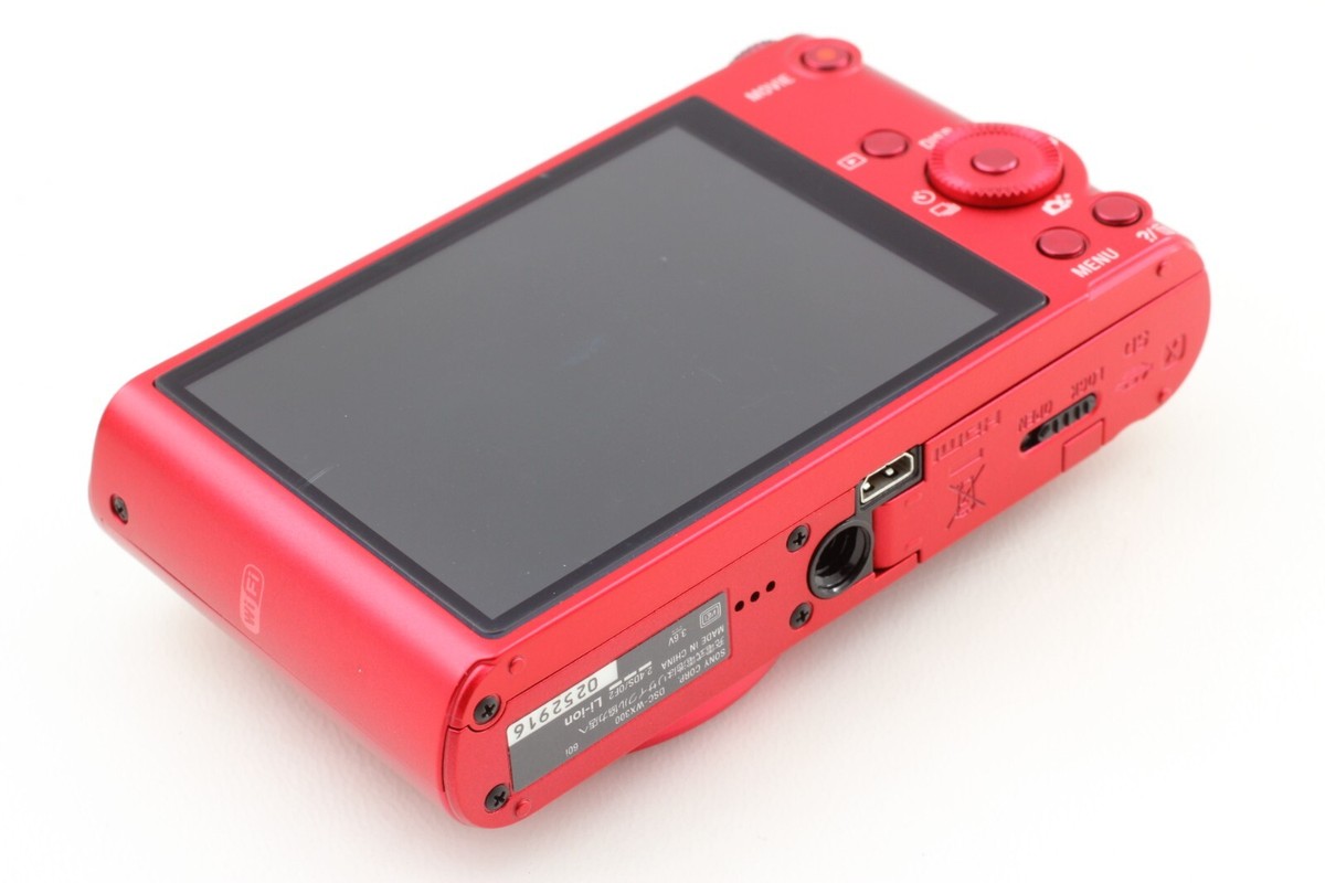 MINT] Sony Cyber-shot DSC-WX300 Red 18.2MP Digital Camera