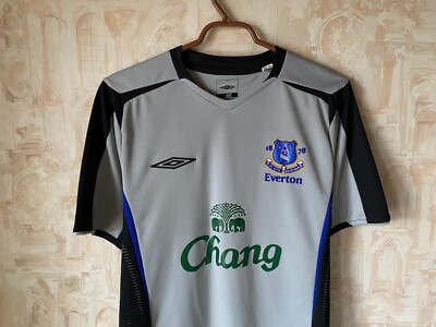 EVERTON 2005 2006 AWAY FOOTBALL SHIRT SOCCER JERSEY UMBRO sz S MEN