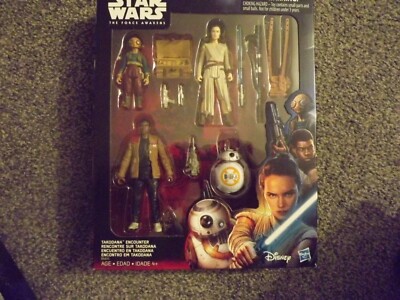  Star Wars THE FORCE AWAKENS FINN-REY-MAZ-BB-8 FOUR PACK FACTORY SEALED