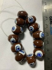 Vintage Mystic Nazuri Evil Eye Beads 4mm to 22mm