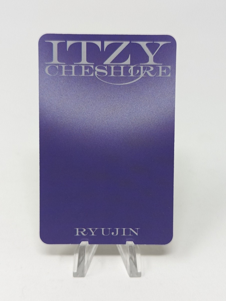 itzy　トレカ　セット　特典　中国　yzy withfans cheshire ITZY Official Photocard - Album CHESHIRE Withfans Yizhiyu