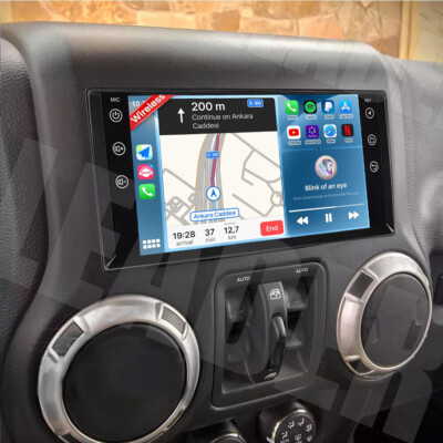 CarPlay Android 13.0 For Jeep Wrangler 2007-2017 Car Stereo Radio GPS FM WIFI