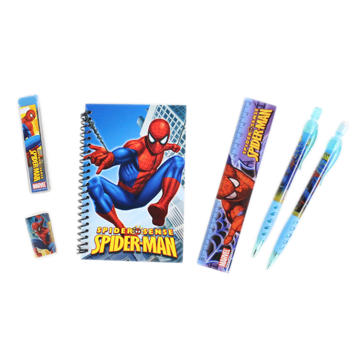 Ruler Pencil Eraser Man