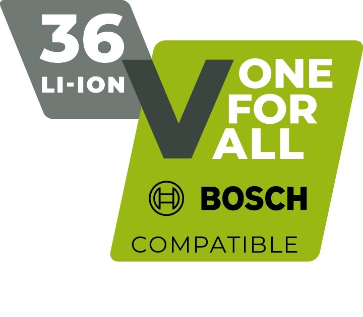 IKRA BOSCH Akku 36 V 6,0 Ah Li-Ion Ersatzakku Typ LI 28 mit LED  