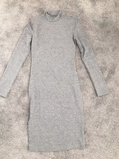 Grey Bodycon Dress in XS