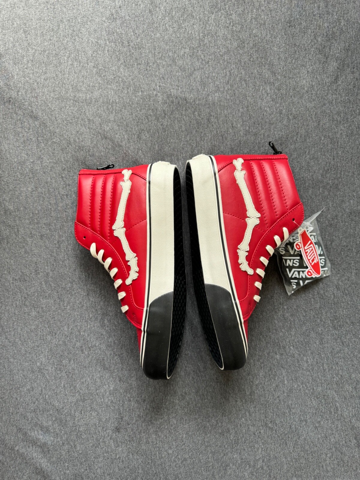 VANS Blends x Sk8-Hi Reissue Zip LX Unreleased Pack - Chili Pepper - Size 10US image 3