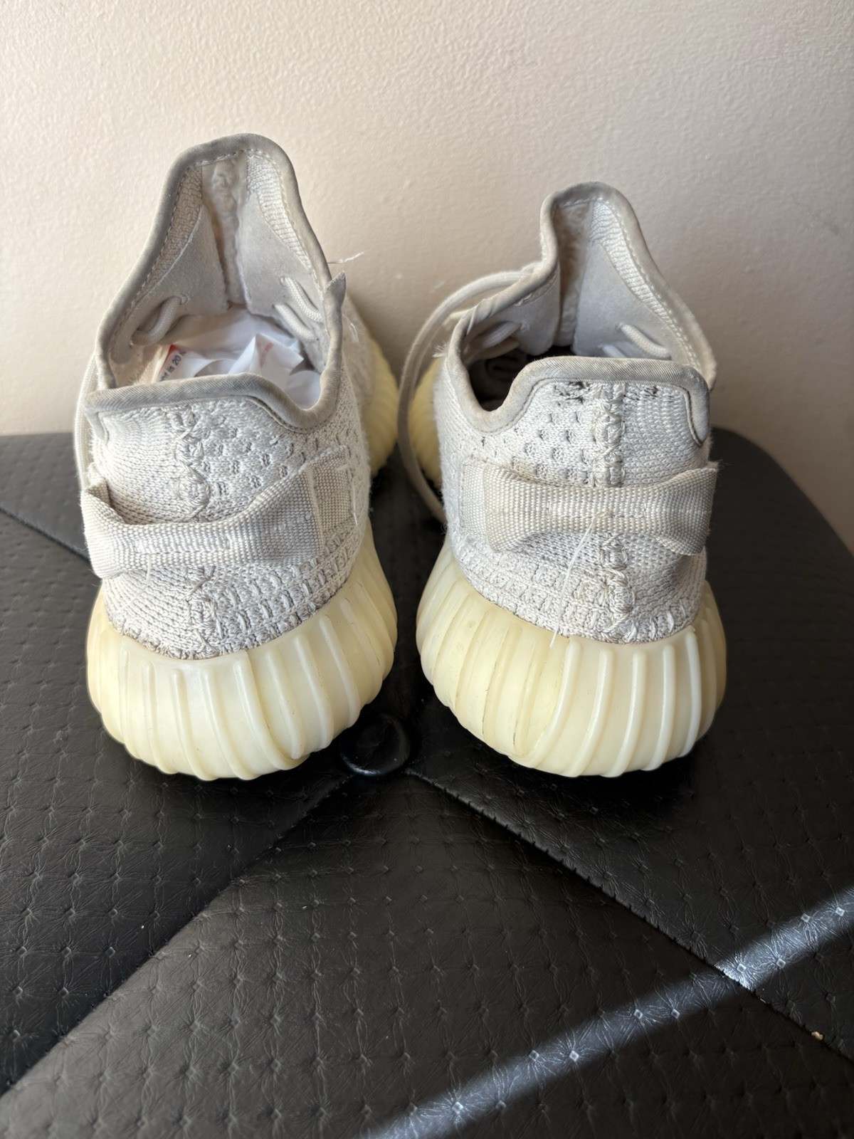 adidas Yeezy Boost 350 V2 bone preowned size 8.5M no box  thumbnail 4