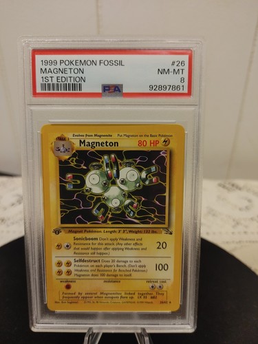 Magneton (1st Edition) graded PSA 8 for sale on eBay
