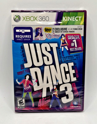 Xbox 360 Just Dance 3 Kinect - Brand New Sealed