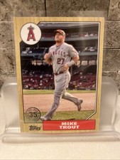 2022 Topps Series 1 - 1987 Topps Baseball 35th Anniversary Mike Trout #T87-100