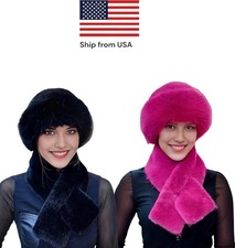 WINTER Hat and Scarf Set for Women, WINTER Hat Set
