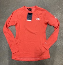 North Face Summit Series Pro 200 Crew Neck Thermal Women's Radiant Orange Medium