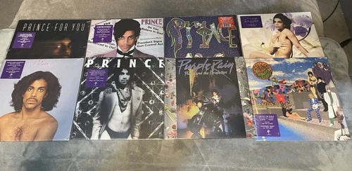 PRINCE (8) Sealed LP Vinyl Record LOT- 1999 Purple Rain For You Around World