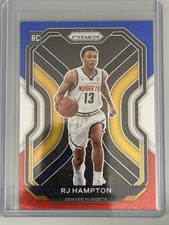 2020-21 Panini Prizm - R.J. Hampton #286 Red White & Blue Prizm (RC)