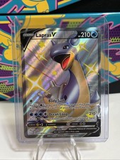 Carta Pokémon Lapras VMAX SV111/SV122 Shiny Holo rara Shining Fates: Shiny Vault