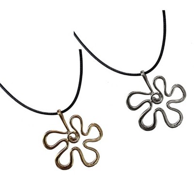 Flower Necklaces Alloy Material Flower Pendant Necklaces Jewelry Birthday Gifts