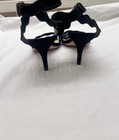 Loeffler Randall Black Suede Leather Scalloped Heel Size 8.5 — photo 4