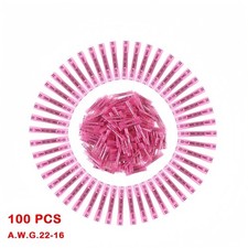 100X Heat Shrink But Connectors Waterproof Electrical Wire Marine Butt Splice US