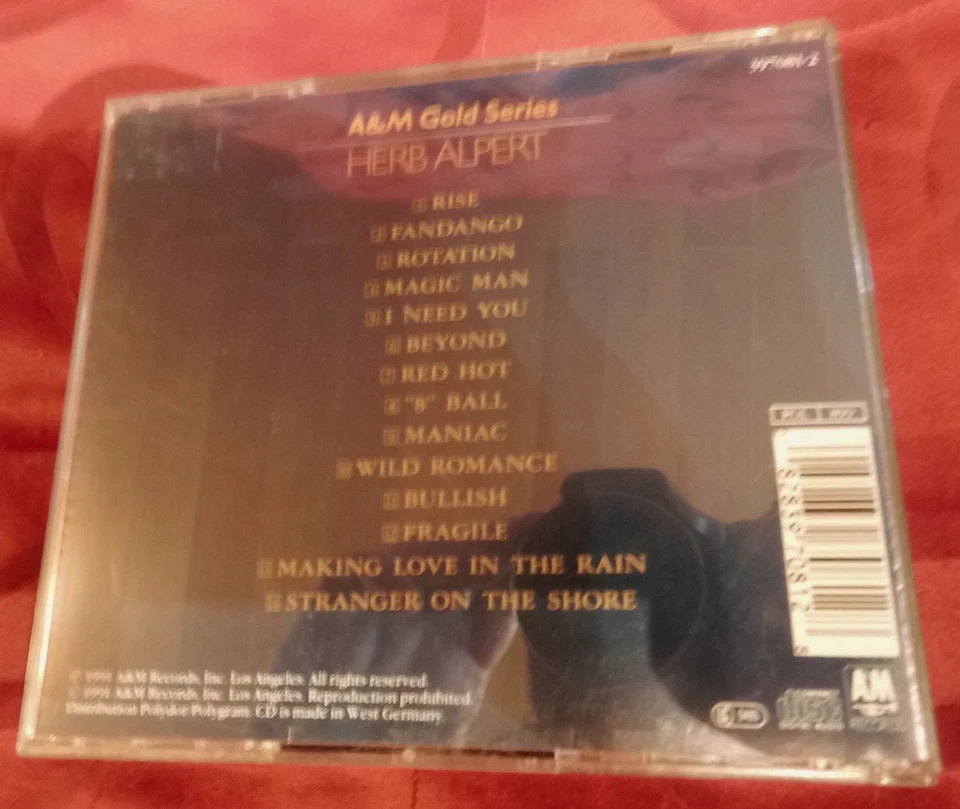 Herb Alpert - Gold Series - CD Album Compilation - Soul Jazz Pop Trompete Kult - - Bild 2 von 4