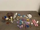 VTG Barbie Accessories Lot-Shoes, Hats, Food, Jewelry And More