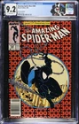 Amazing Spider-Man #300 CGC 9.2 Newsstand Incredible Book! 1st App of Venom 1988