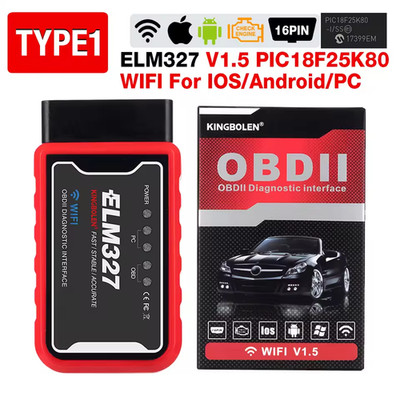 OBD2 Diagnosegerät Bluetooth Adapter Stecker Scanner Auto für Android + iPhone G