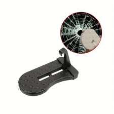 Multi-Functional Foldable Door Step Hook with Safty Hammer