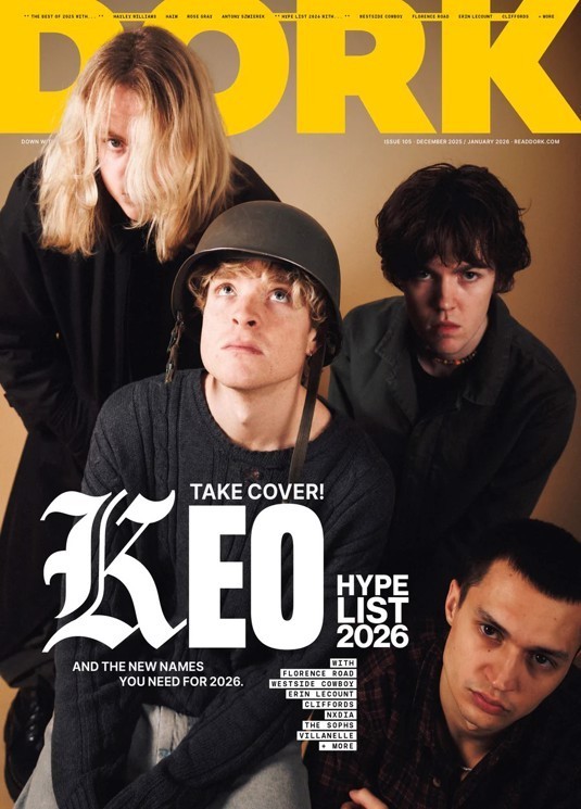 DORK magazine -dec/jan- 2026-KEO cover