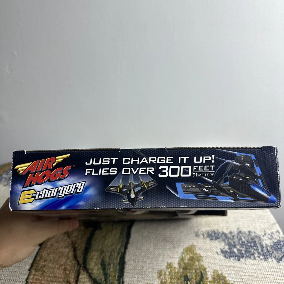 Air Hogs E-Chargers X Type Series Motorized Thrown Plane Flies over 300ft - NEW - Image 4 of 4