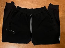 Healing Hands Scrub Pants large black jogger